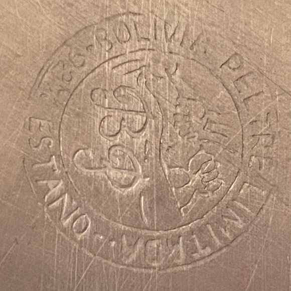 Vintage Azetec Pewter Cup Mug Bolivia Peltre 5” - Picture 5 of 5